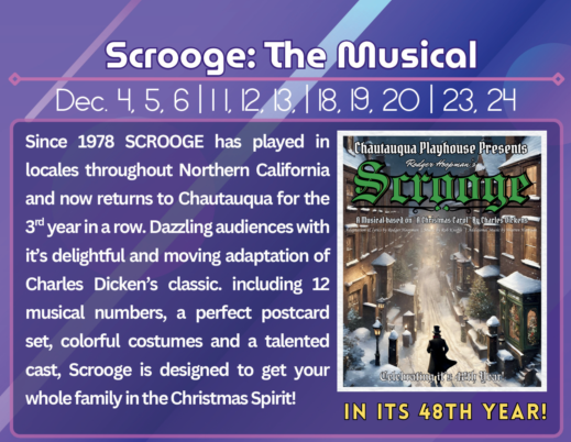 Scrooge: The Musical — Dec 4–24