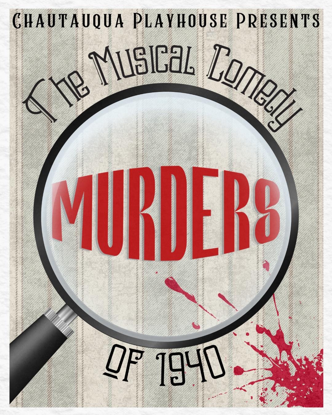 The Musical Comedy Murders of 1940 poster